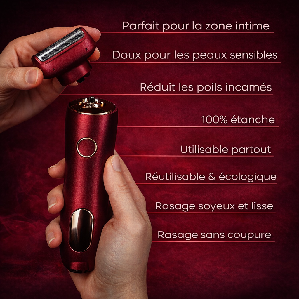 Silk Shaver — Épilateur Électrique 2-en-1