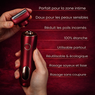 Silk Shaver — Épilateur Électrique 2-en-1
