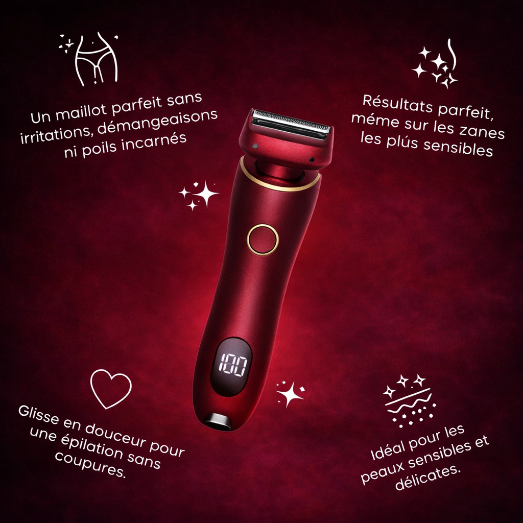 Silk Shaver — Épilateur Électrique 2-en-1